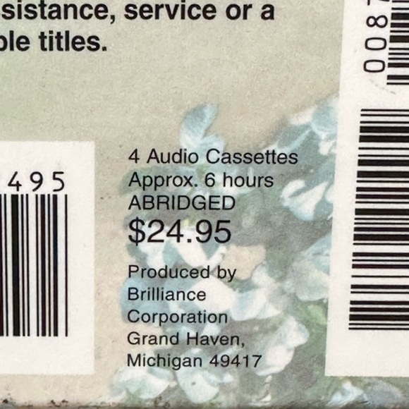 Nora Roberts Tears of the Moon 2nd in Irish Trilogy Audiobook 4 Cassettes NIB - Picture 4 of 8